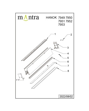 HANOK * PLAFÓN LED 14W 3000K 110º ARENA
